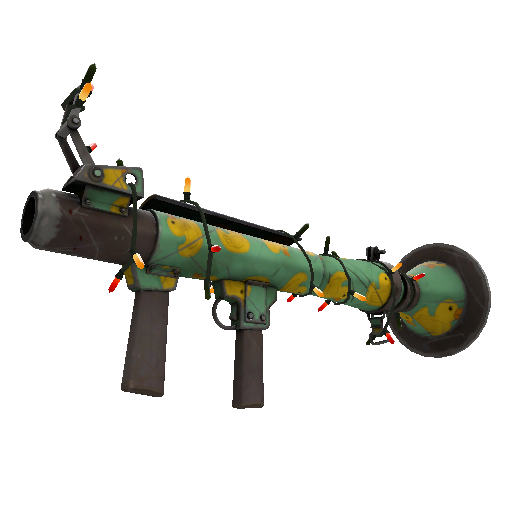 Festivized Quack Canvassed Rocket Launcher (Well-Worn)