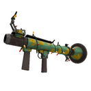 Strange Festivized Quack Canvassed Rocket Launcher (Well-Worn)