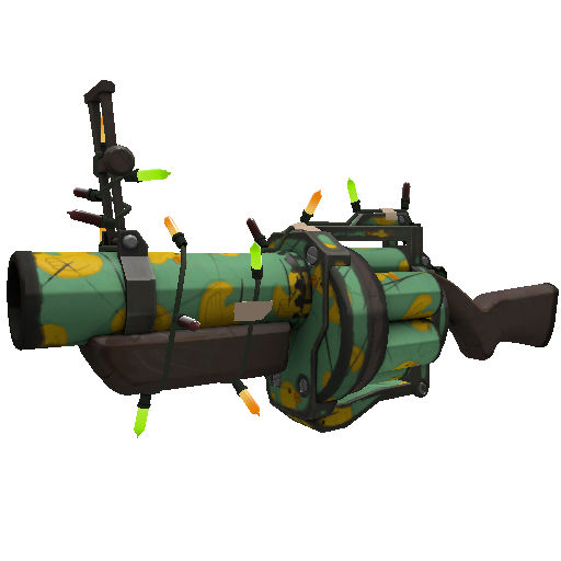Strange Festivized Quack Canvassed Grenade Launcher (Field-Tested)
