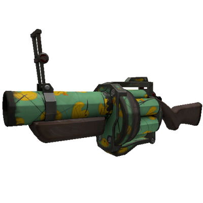 Unusual Professional Killstreak Quack Canvassed Grenade Launcher (Well-Worn)