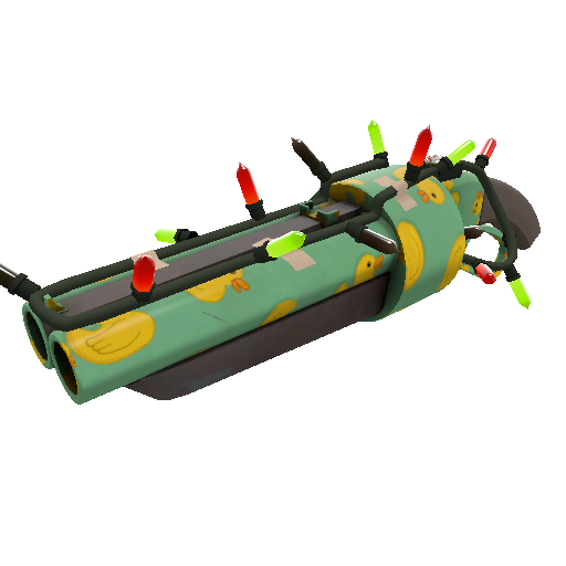 Strange Festivized Professional Killstreak Quack Canvassed Scattergun (Factory New)