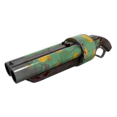Strange Quack Canvassed Scattergun (Battle Scarred)