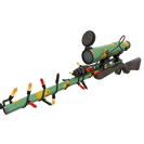 Unusual Festivized Specialized Killstreak Quack Canvassed Sniper Rifle (Field-Tested)