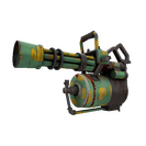 Strange Quack Canvassed Minigun (Battle Scarred)