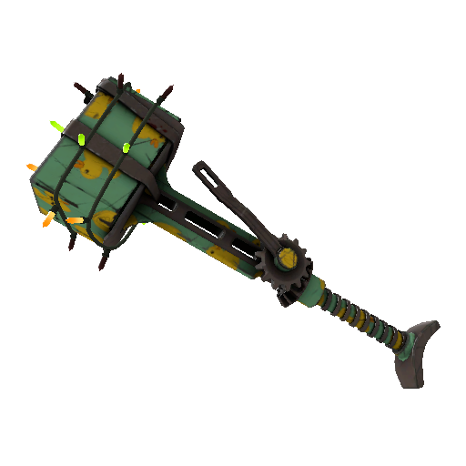Strange Festivized Specialized Killstreak Quack Canvassed Powerjack (Field-Tested)