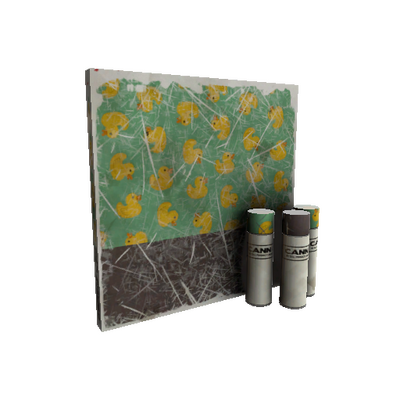Strange Quack Canvassed War Paint (Well-Worn)