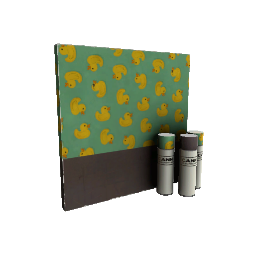 Quack Canvassed War Paint