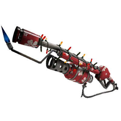 Unusual Festivized Specialized Killstreak Bloom Buffed Flame Thrower (Field-Tested)