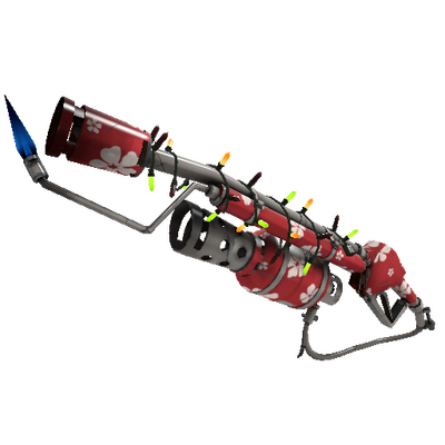 Strange Festivized Bloom Buffed Flame Thrower (Minimal Wear)