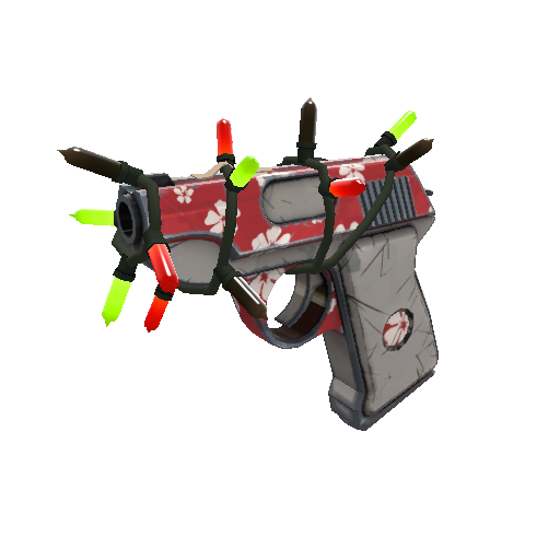Strange Festivized Specialized Killstreak Bloom Buffed Pistol (Field-Tested)