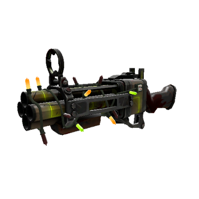 Strange Festivized Killstreak Uranium Iron Bomber (Battle Scarred)