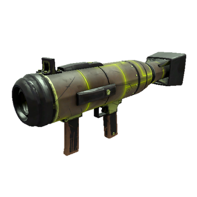 Strange Specialized Killstreak Uranium Air Strike (Well-Worn)