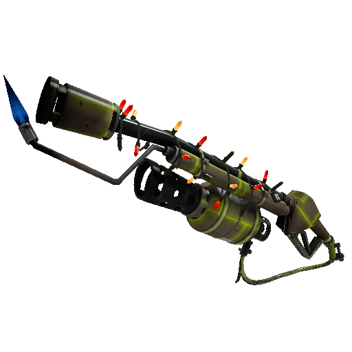Strange Festivized Specialized Killstreak Uranium Flame Thrower (Field-Tested)