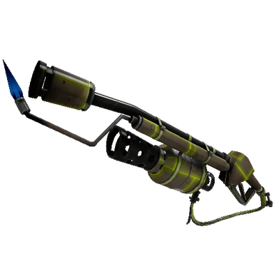 Strange Professional Killstreak Uranium Flame Thrower (Field-Tested)