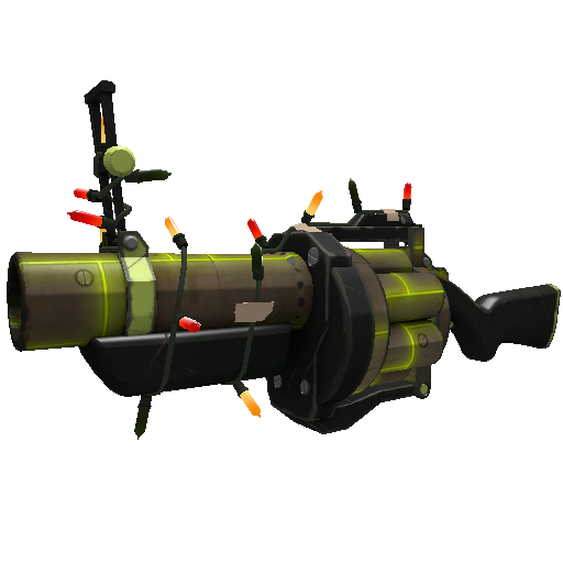 Festivized Uranium Grenade Launcher (Minimal Wear)