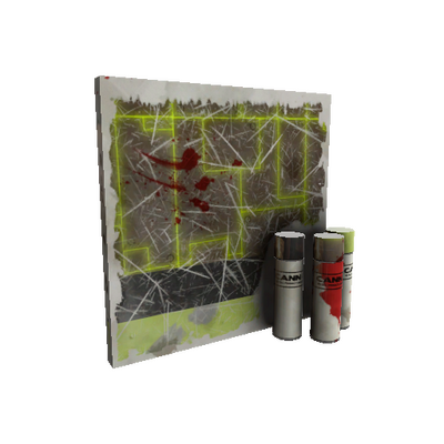 Strange Uranium War Paint (Battle Scarred)