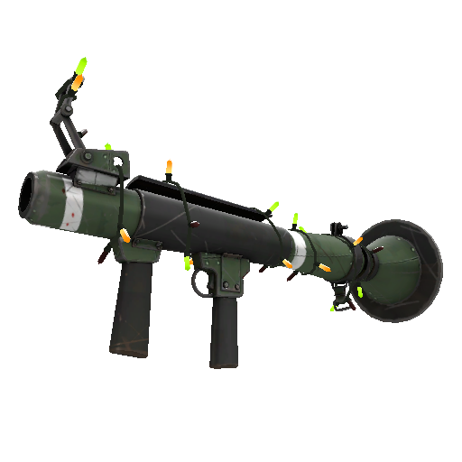 Strange Festivized Killstreak Bomber Soul Rocket Launcher (Field-Tested)