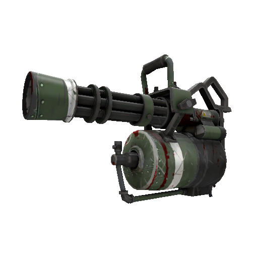 Strange Killstreak Bomber Soul Minigun (Battle Scarred)