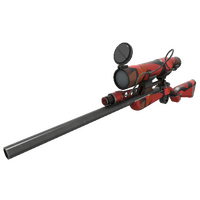 Unusual Professional Killstreak Geometrical Teams Sniper Rifle (Minimal Wear)