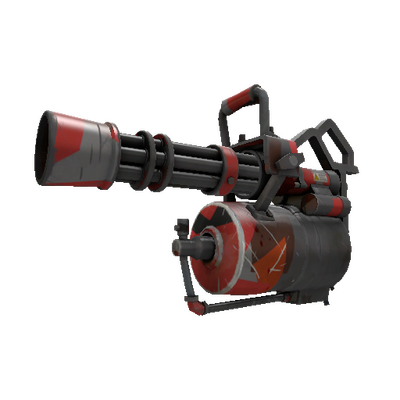 Unusual Geometrical Teams Minigun (Well-Worn)