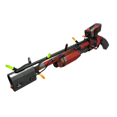 Strange Festivized Professional Killstreak Geometrical Teams Rescue Ranger (Minimal Wear)