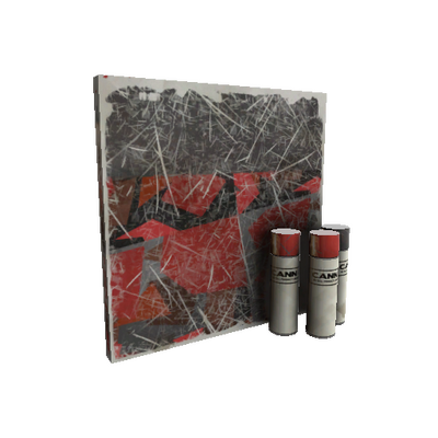 Strange Geometrical Teams War Paint (Well-Worn)