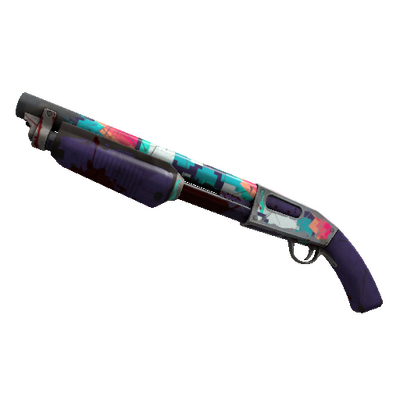 Unusual Miami Element Shotgun (Battle Scarred)