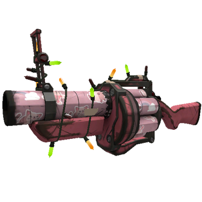 Strange Festivized Dream Piped Grenade Launcher (Well-Worn)