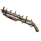 Unusual Festivized Cardboard Boxed Shotgun (Well-Worn)