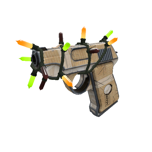 Festivized Cardboard Boxed Pistol (Field-Tested)