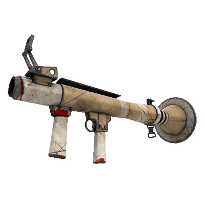 Strange Cardboard Boxed Rocket Launcher (Battle Scarred)