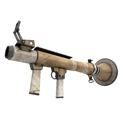 Strange Specialized Killstreak Cardboard Boxed Rocket Launcher (Well-Worn)