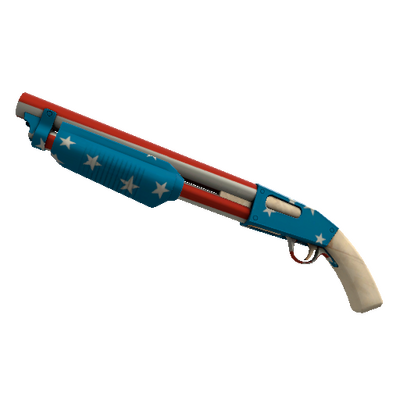 Strange Professional Killstreak Freedom Wrapped Shotgun (Factory New)