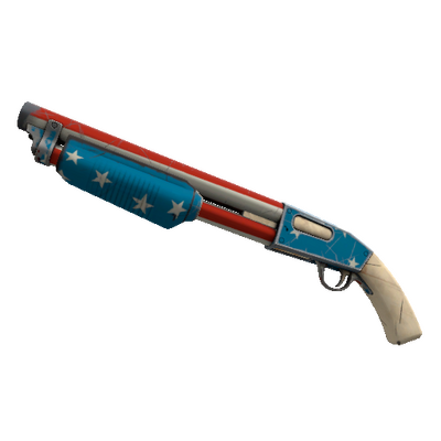 Strange Professional Killstreak Freedom Wrapped Shotgun (Field-Tested)