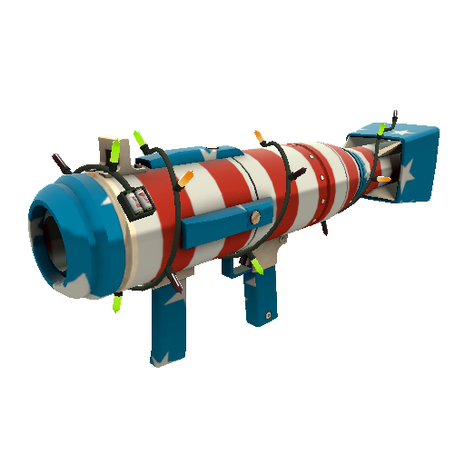 Festivized Professional Killstreak Freedom Wrapped Air Strike (Factory New)