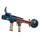 Strange Specialized Killstreak Freedom Wrapped Rocket Launcher (Battle Scarred)