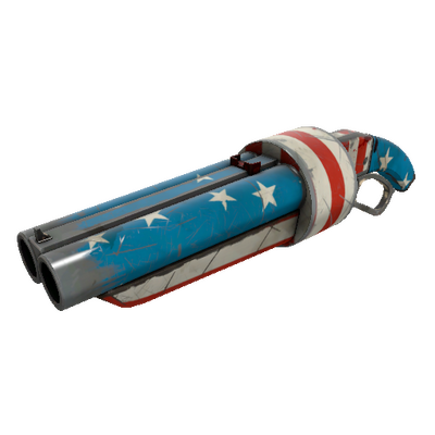 Specialized Killstreak Freedom Wrapped Scattergun (Well-Worn)