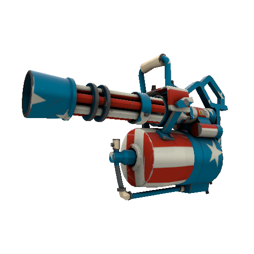 Strange Professional Killstreak Freedom Wrapped Minigun (Minimal Wear)