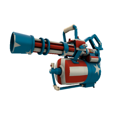 Strange Professional Killstreak Freedom Wrapped Minigun (Factory New)