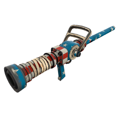 Specialized Killstreak Freedom Wrapped Medi Gun (Well-Worn)