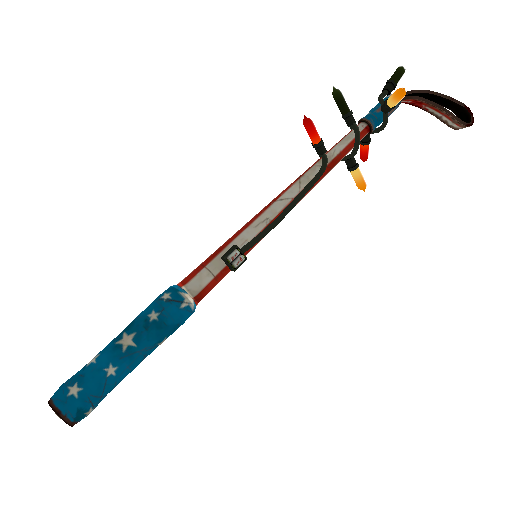 Festivized Killstreak Freedom Wrapped Disciplinary Action (Well-Worn)