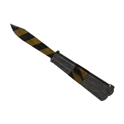 Hazard Warning Knife (Minimal Wear)