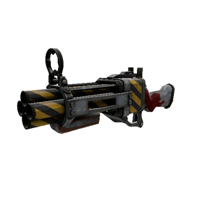 Strange Hazard Warning Iron Bomber (Well-Worn)