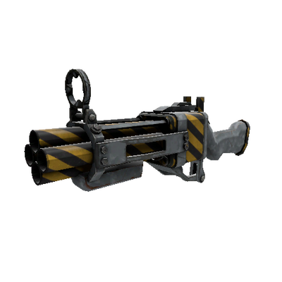 Hazard Warning Iron Bomber (Minimal Wear)