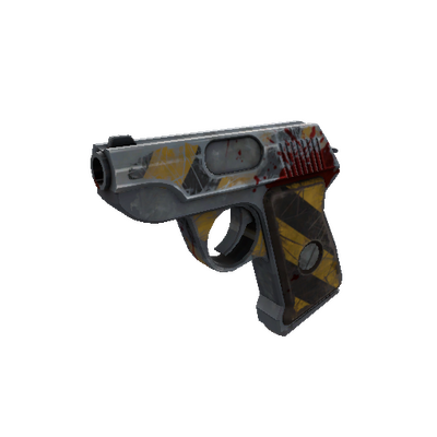 Hazard Warning Pistol (Battle Scarred)