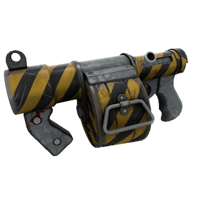 Hazard Warning Stickybomb Launcher (Field-Tested)