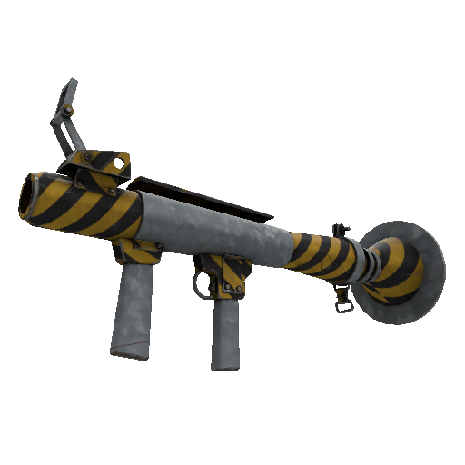 Hazard Warning Rocket Launcher (Minimal Wear)