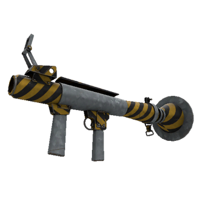 Strange Professional Killstreak Hazard Warning Rocket Launcher (Minimal Wear)