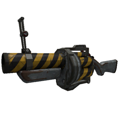 Hazard Warning Grenade Launcher (Well-Worn)
