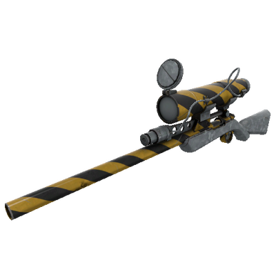 Strange Killstreak Hazard Warning Sniper Rifle (Minimal Wear)